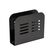 WENKO 55025100 Serviettenhalter Schwarz