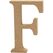 Creativ Company 56315 Dekorativer Buchstabe/Zahl Deko-Buchstabe