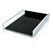 Wedo 60 8001 Schreibtischablage Acryl Schwarz, Transparent