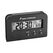 TFA-Dostmann Funk-Wecker Batteriebetrieb schwarz, Farbe: Schwarz, 2 image