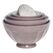 Chic Antique 61084509 Speiseschüssel Schüssel-Set Rund Porzellan Graubraun 1 Stück(e), Farbe: Graubraun