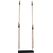 Small foot 6121 Hollywoodschaukel Schwarz, Braun 100 kg 3 Jahr(e)