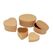 GLOREX 6 2027 002 Aufbewahrungsbox Oval Karton Beige
