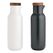 Ladelle 62064 Karaffe, Krug & Flasche 0,32 l Schwarz, Weiß, Farbe: Schwarz, Weiß