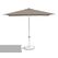 Suncomfort by Glatz Pop UP Terrassenschirm Rechteck Graubraun, Farbe: Graubraun