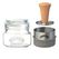 Kilner 65025070 Glas Rund Glas, Silikon, Edelstahl, Holz Transparent