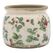 Chic Antique 65104519 Blumenkübel Drinnen/Draußen Tischübertopf Freistehend Keramik Mehrfarbig, Cremefarben