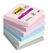 Post-It 7100259203 Klebezettel Quadratisch Grau 90 Blätter Selbstklebend