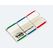 Post-It Tabs, 1 inch Lined, Green, Blue, Red, 22/Color, 66 Tabs/Dispenser Selbstklebendes Etikett