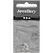 Creativ Company 69091 Perle Herzförmige Perle Metall Silber 3 Stück(e)