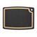 Victorinox Schneidebrett Kitchen Saftrille, 44.4 cm x 33 cm, Schwarz