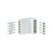 Paulmann MaxLED Edge-Connector 4er Pack, Weiss, inkl. 8 Stecker