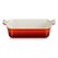 Le Creuset 71102260600001 Backform 2,4 l Rechteckig Steingut Gratinform, Farbe: Rot