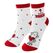 Sheepworld Schatz Weiblich Sneaker-Socken Rot, Weiß 8 Paar(e)