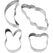 Creativ Company 782888 Ausstechform Silber