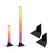 Paulmann EntertainLED Standfuss 2er Set vertikal schwarz, 132x67mm