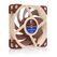 Noctua NF A12x25 5V PWM Computergehäuse Ventilator 12 cm Beige, Rot