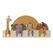 Bloomingville 82054074 Gaderobe Wand-montiert 4 Haken Braun