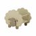 Bloomingville 82062597 Bücherregal für Kinder 1 Regale Grau Standard-Bücherregal