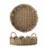 Bloomingville 82065292 Serviertablett Rund Braun