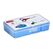 Sigma home 84600411 Näh-/Garnzubehör-Lagerung Nähkästchen Blau, Transparent Kunststoff