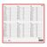 Biella 871006900027U Kalender Wand