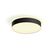 Philips by Signify Philips Hue White Ambiance Enrave Deckenleuchte M Schwarz + Dimmer