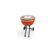 LotusGrill XXL Grill Kessel Holzkohle Orange, Farbe: Orange