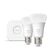 Philips Hue Starter-Set: E27 - Smarte Lampe A60 Doppelpack