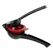 APS-Germany 93214 Zitronenpresse Aluminium Schwarz, Rot