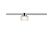 Paulmann URail Ceiling Topa Dot 1x5,2W Chrom/Klar/Satin 230V Metall/Acryl