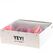 Rico Design YEY! Let's Party Flitter Herzen rot-pink 50g