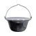 Garcima A6041 Camping-Kochtopf Polenta-Topf 6 l Schwarz, Grau