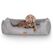 Knuffelwuff Dreamline Polster-Haustier-Bett, Farbe: Grau