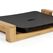 KOENIG B02330 Raclette Grill 4 Person(en) 1600 W Bambus, Schwarz