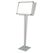 Franken BS0902 Zeichenhalter und Informationsstand A3 Aluminium Silber