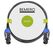 Bemero BSC2929-500BK Audio-Kabel 5 m Speakon Schwarz, Blau, Farbe: Schwarz, Blau, Länge: 5 m