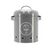 Esschert Design C2138 Kochtopf Rund Grau