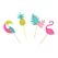 PME CUT28 Backform Cupcake-/Muffinbecher + Topper 48 Stück(e), Farbe: Blau, Grün, Rot, Weiß
