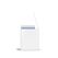 simplehuman slim step can 5 l Rechteckig Edelstahl Weiß, Farbe: Weiß