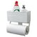 Eurotrail ETKW8056 Wandmontierter Papierhandtuchhalter ABS, Polyamid, Polypropylen (PP) Weiß