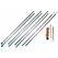 Eurotrail ETSP0536 Zeltzubehör Stange Aluminium Silber 12 Stück(e)