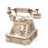 Eco Wood Art Retro Telephone 3D-Puzzle 232 Stück(e) andere