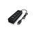 ICY BOX IB-HUB1409-C3, Type-C® zu 4-Port USB 3.2 Gen 1 Hub, Alu-Gehäuse