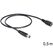 DeLOCK 83290 Stromkabel Schwarz 0,5 m