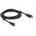 DeLOCK 83731 Videokabel-Adapter 3 m Mini DisplayPort HDMI Schwarz, Farbe: Schwarz, Länge: 3 m