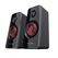 Trust GXT 38 2.1 Lautsprecherset 60 W Universal Schwarz 2.1 Kanäle 15 W