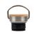 KOOR F00761 Trinkflasche Sport 1000 ml Edelstahl Schwarz