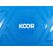 KOOR F00923 Gleichgewichtstrainer Balance-Step Blau