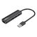 ONIT F01260 Schnittstellen-Hub USB 3.2 Gen 1 (3.1 Gen 1) Type-A 5000 Mbit/s Schwarz